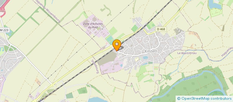 localisation de l'entreprise TIRA MIGIU  KILSTETT