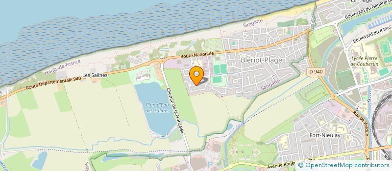 localisation de l'entreprise TIRACHE IMMOBILIER  SANGATTE