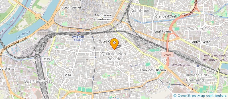 localisation de l'entreprise TIRAM IDRIS  AVIGNON