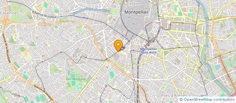 localisation de l'entreprise TIRAM KEBAB à MONTPELLIER