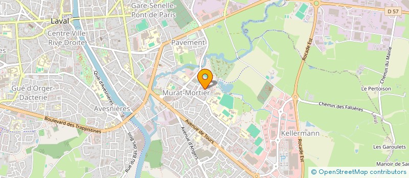 localisation de l'entreprise TIRAMISOURCE  LAVAL