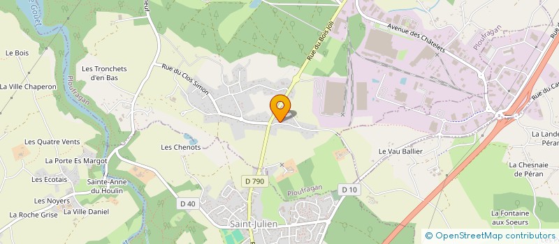 localisation de l'entreprise TIRAMISU RECORDS  PLOUFRAGAN