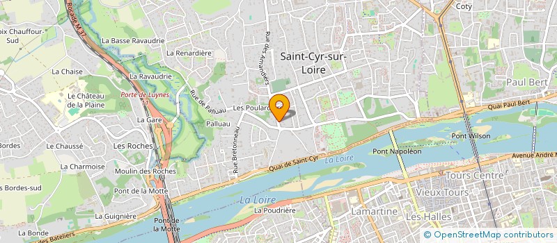 localisation de l'entreprise TIRANO  SAINT-CYR-SUR-LOIRE