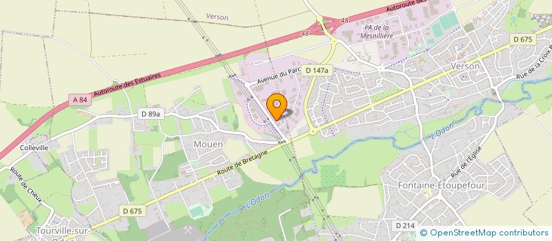 localisation de l'entreprise TIRARD COUVERTURE  MOUEN