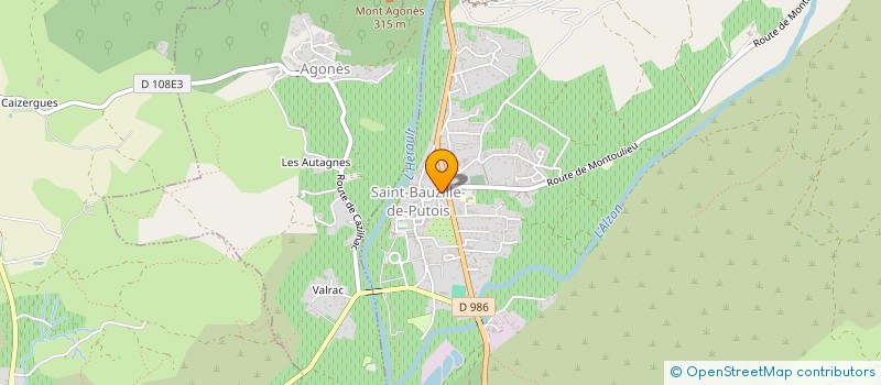 localisation de l'entreprise TIRE DU SAC  SAINT-BAUZILLE-DE-PUTOIS