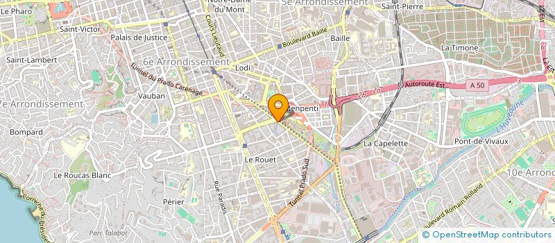 localisation de l'entreprise TIRE MON DOIGT PRODUCTIONS  MARSEILLE