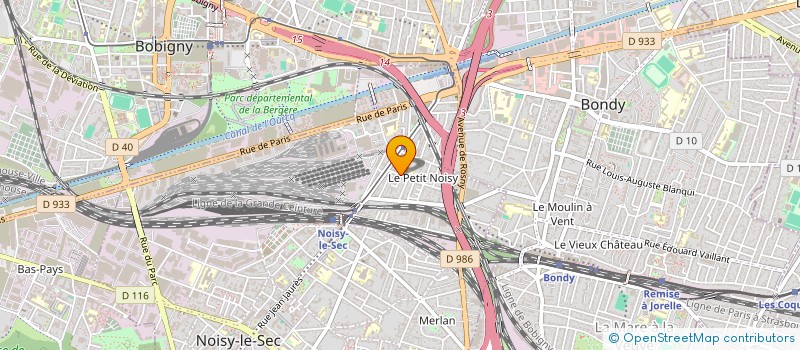localisation de l'entreprise TIRE PAR LES CHEVEUX à NOISY-LE-SEC
