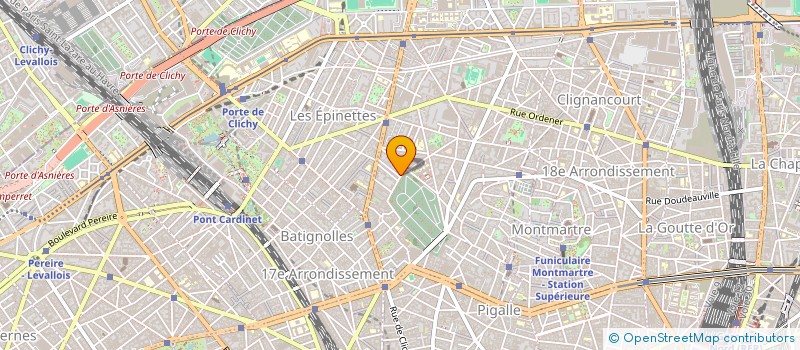 localisation de l'entreprise TIREL - ROGER à PARIS