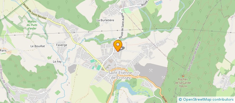 localisation de l'entreprise TIRELIRE  SAINT-ETIENNE-DE-CROSSEY