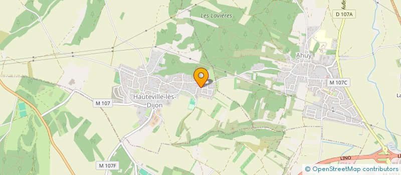 localisation de l'entreprise TIREPESSEAU29  HAUTEVILLE-LES-DIJON