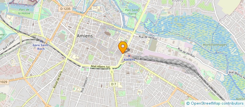 localisation de l'entreprise TIRESIAS EFC à AMIENS