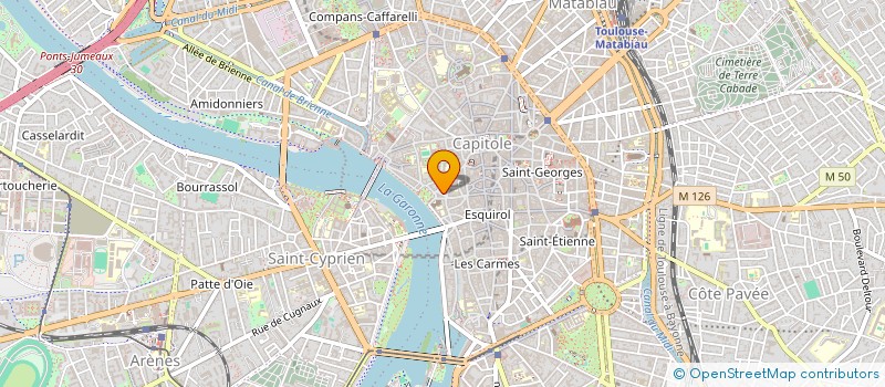 localisation de l'entreprise TIRGA à TOULOUSE