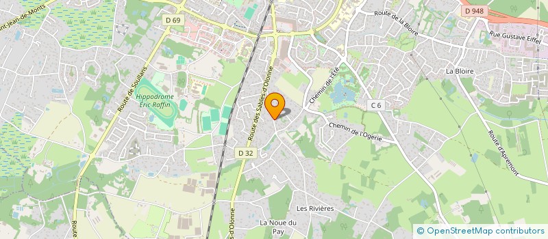 localisation de l'entreprise TIRGOUINE KERAMDI  CHALLANS