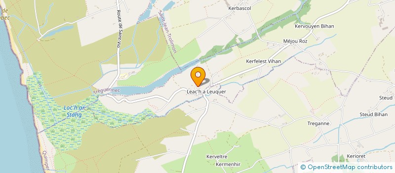 localisation de l'entreprise TIRILLY JARDIN à PLONEOUR LANVERN