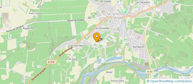 localisation de l'entreprise TIRIMMO  SERIGNAN-DU-COMTAT