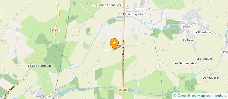 localisation de l'entreprise TIRION NETWORKS & COMMUNICATIONS  BAUGE-EN-ANJOU