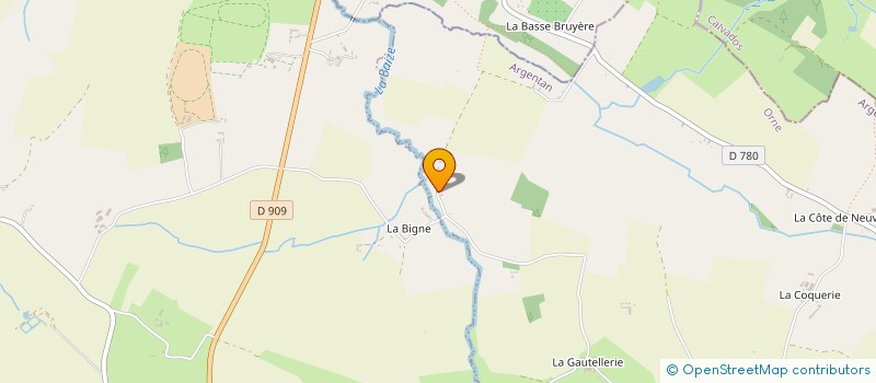 localisation de l'entreprise TIRO à NEUVY-AU-HOULME