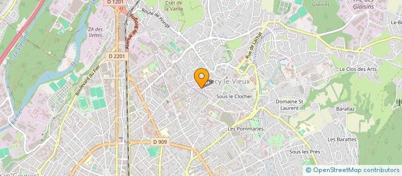 localisation de l'entreprise TIROLU à ANNECY