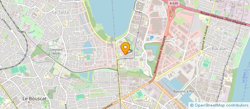 localisation de l'entreprise TIRON  BORDEAUX