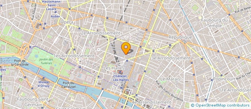 localisation de l'entreprise TIRONEL à PARIS