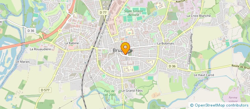 localisation de l'entreprise TIRROPE à BRUZ