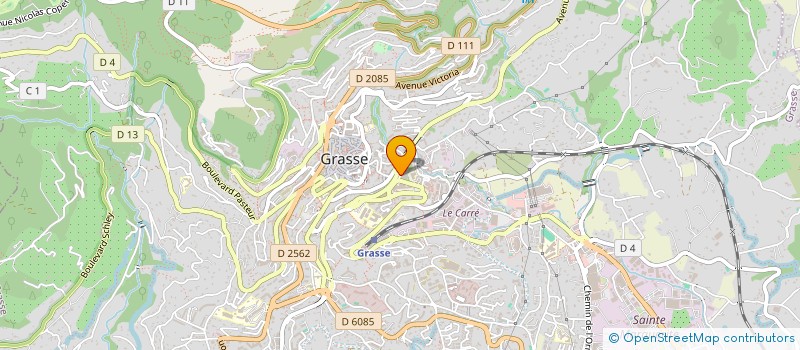 localisation de l'entreprise TIS  GRASSE
