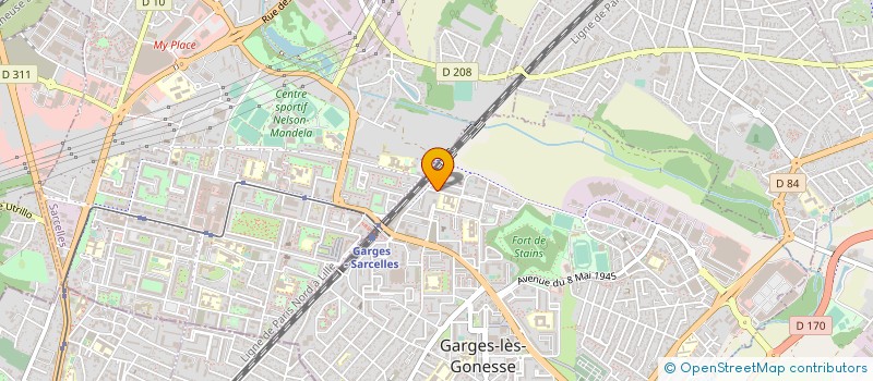 localisation de l'entreprise TIS à GARGES-LES-GONESSE