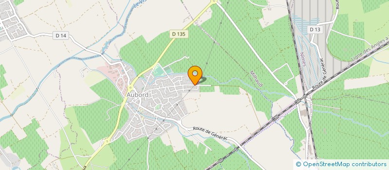 localisation de l'entreprise TIS à AUBORD