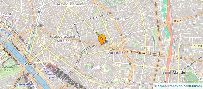 localisation de l'entreprise TISANE  PARIS