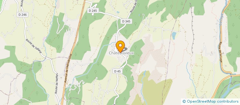 localisation de l'entreprise TISAPAT  CHATEAUVIEUX