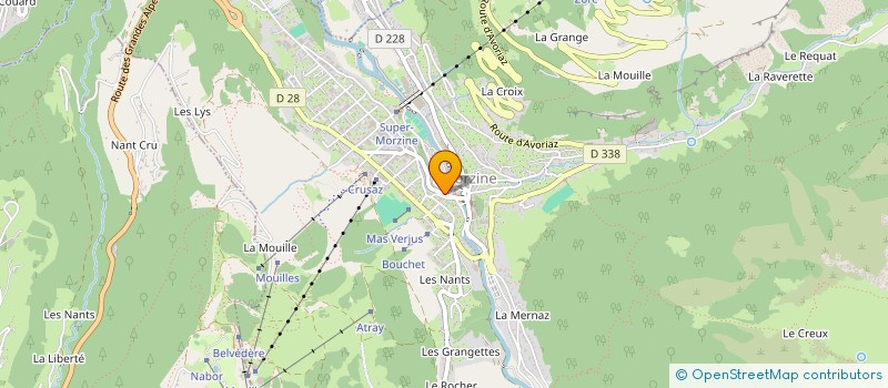 localisation de l'entreprise TISCALUJ à MORZINE