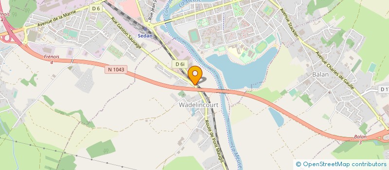 localisation de l'entreprise TISCARDES FRANCE à WADELINCOURT