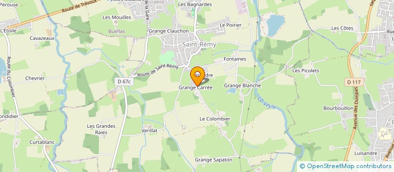 localisation de l'entreprise TISEMA à SAINT-REMY