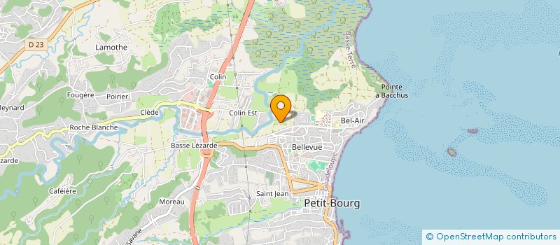 localisation de l'entreprise TISHAGWA  PETIT-BOURG