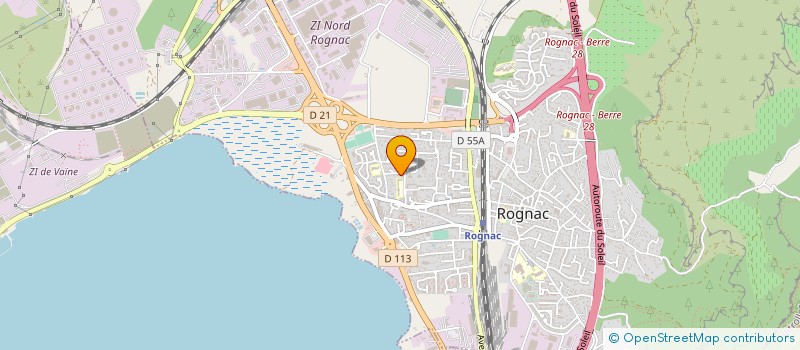 localisation de l'entreprise TISHO ISO à ROGNAC