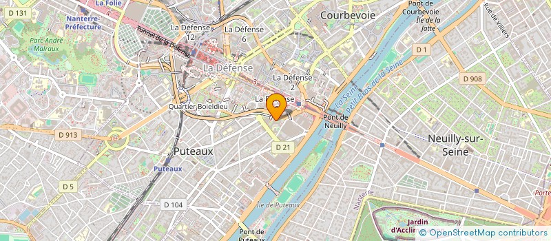 localisation de l'entreprise TISI  PUTEAUX