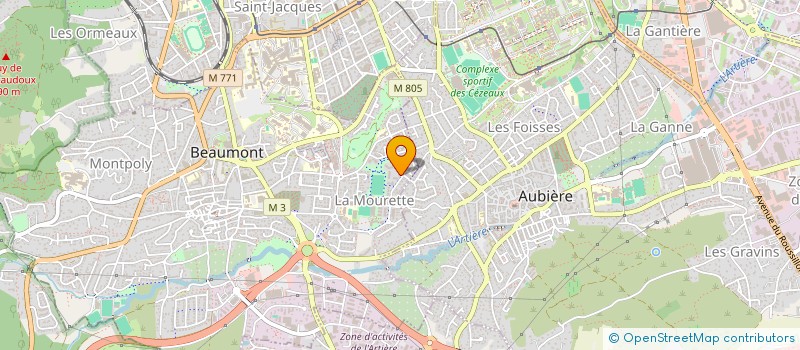 localisation de l'entreprise TISMAT  BEAUMONT