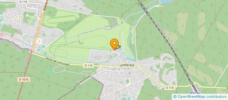 localisation de l'entreprise TISON à COYE-LA-FORET
