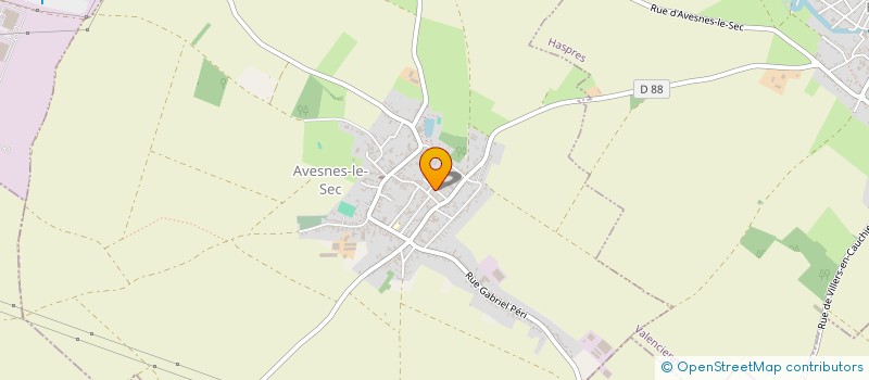 localisation de l'entreprise TISON CONSTRUCTION à AVESNES-LE-SEC