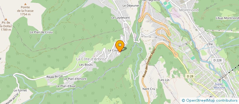 localisation de l'entreprise TISOTOCHAM à THONON-LES-BAINS