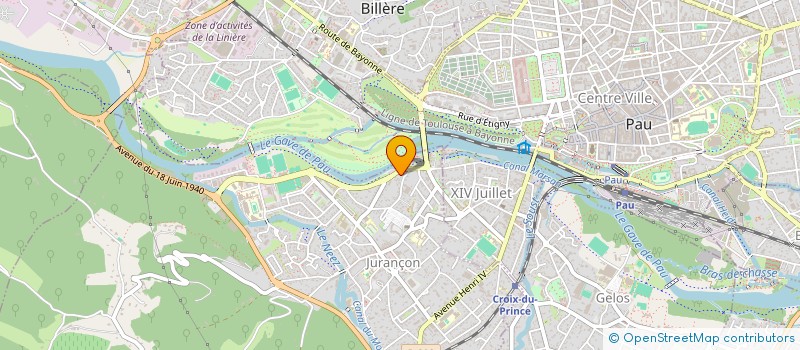 localisation de l'entreprise TISS à JURANCON