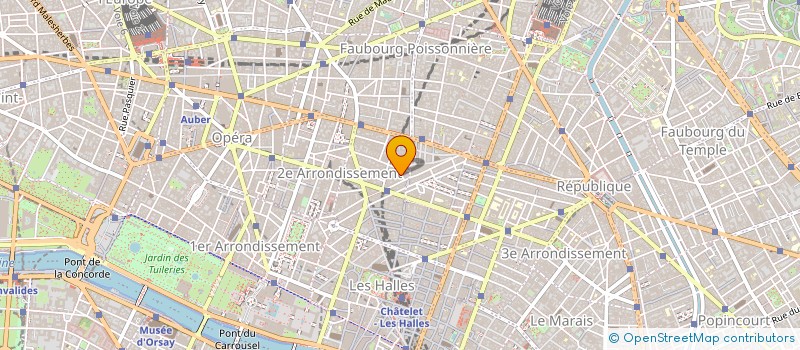 localisation de l'entreprise TISS'ART à PARIS