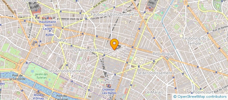 localisation de l'entreprise TISS EXPRESS à PARIS