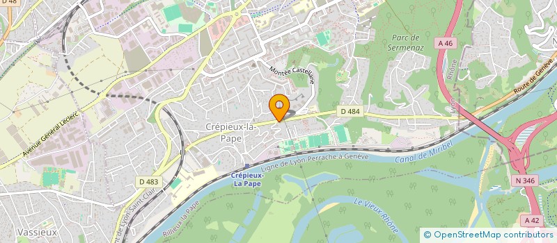 localisation de l'entreprise TISSA BORA  RILLIEUX-LA-PAPE