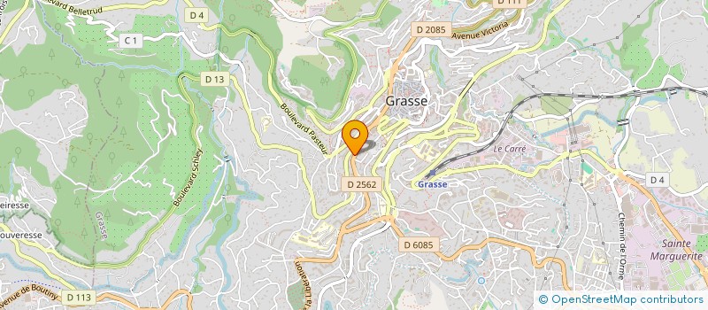 localisation de l'entreprise TISSABEN  GRASSE