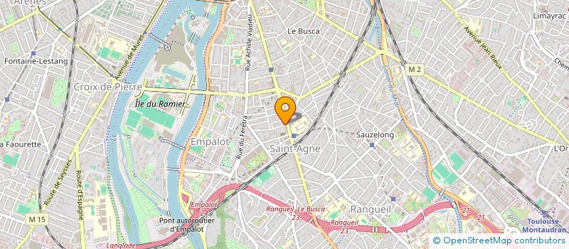 localisation de l'entreprise TISSAFI PEREZ BERROCAL à TOULOUSE