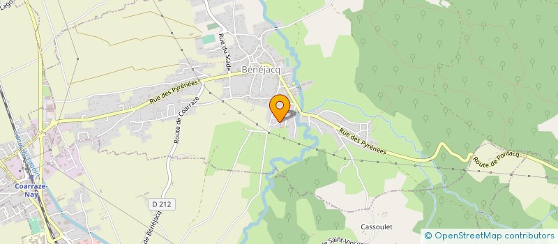 localisation de l'entreprise TISSAGE CLAVERIE ET CIE  BAUDREIX