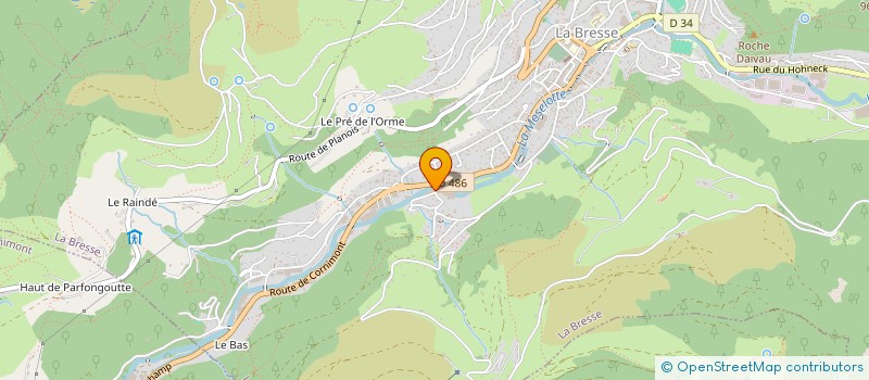 localisation de l'entreprise TISSAGE DE LA COURBE à LA BRESSE