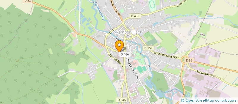 localisation de l'entreprise TISSAGE DE RAMBERVILLERS à RAMBERVILLERS