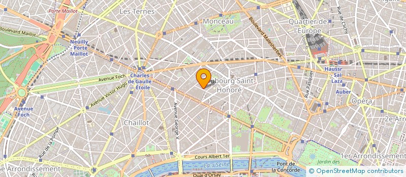 localisation de l'entreprise TISSAGES MECANIQUES DE GILLONNAY  PARIS